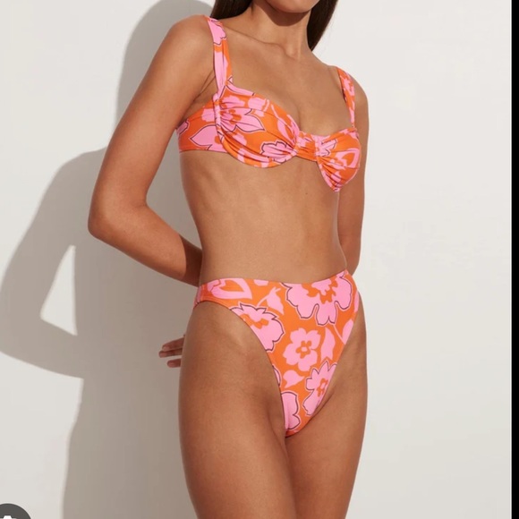 Faithfull the Brand Bikini in Paraiso Floral Print - Picture 1 of 4
